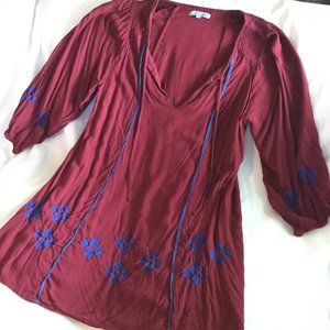 World Market Embroidered Dress